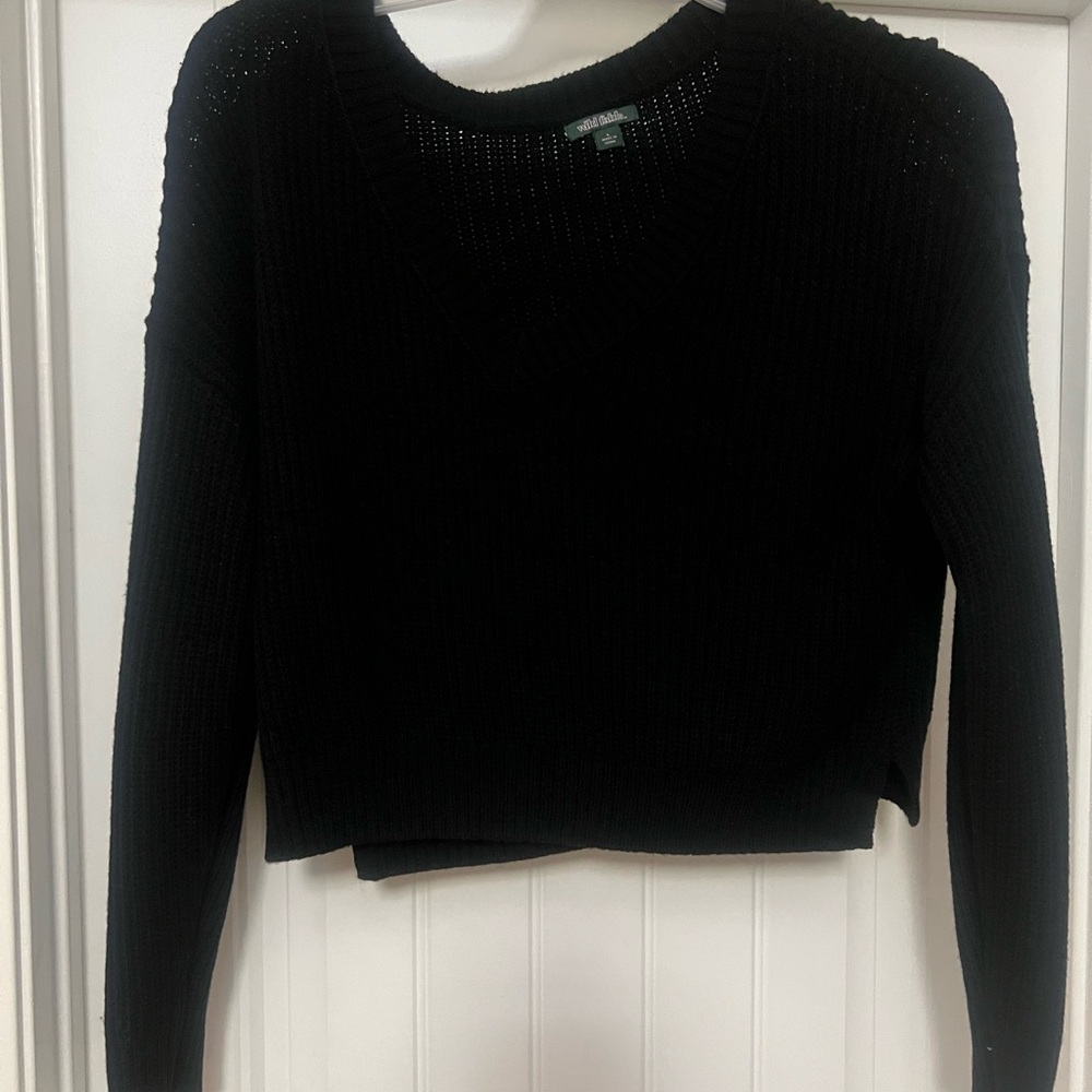 Wild Fable Black Sweater